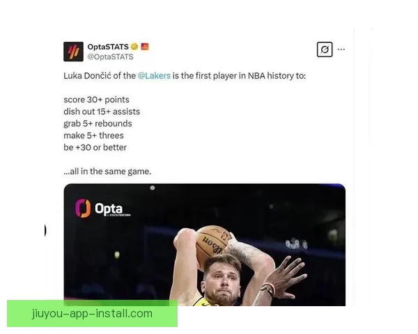 詹姆斯创NBA新纪录 东契奇42分助力刷新队史第一人 詹姆斯创NBA新纪录 东契奇42分助力刷新队史第一人